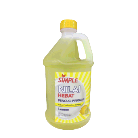 Simple Dishwash Lemon 2.7L
