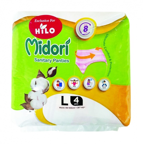 HILO MIDORI SANITARY PANTIES L