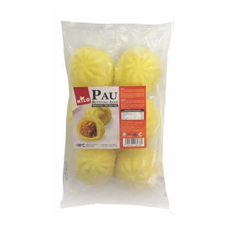 Hilo Rendang Chicken Pau 6's
